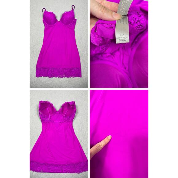 Mixed Lot Of 9 Victoria's Secret Lingerie Bras Babydoll Chemise Mixed Sizes - Picture 4 of 10